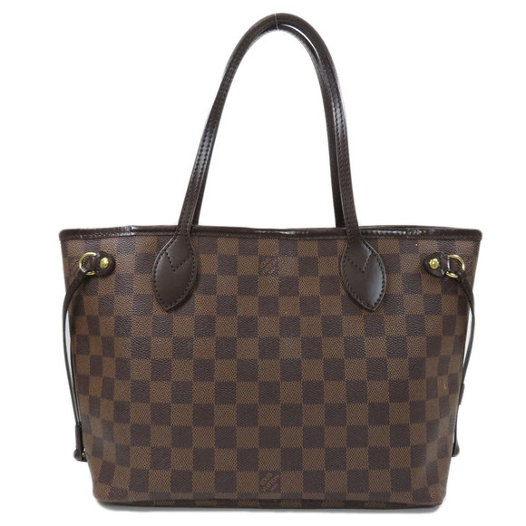 Louis Vuitton Neverfull PM Damier Ebene Tote Bag - Picture 2 of 8
